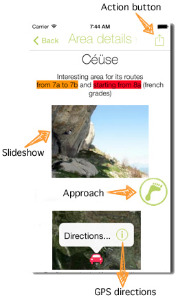 Maximum informations about rock climbing places Maximum informations about rock climbing places