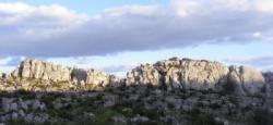 Vue du chaos de rocher / Torcal de Antequera