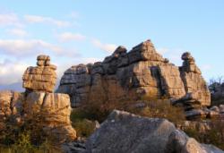 Vue du chaos de rocher / Torcal de Antequera