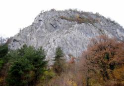 Vue générale de la falaise / Pouilly