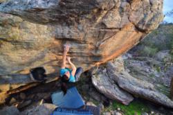 Grampians (Mount Stapylton, Hollow Mountain boulders)