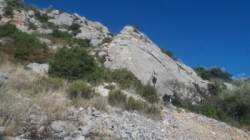 Vue du secteur Les Deux Frères / Tautavel (Le Château)