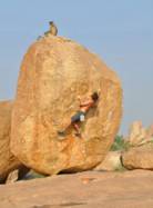 Hampi - Island plateau (Little Cave)