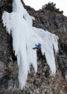 Falaise de la cascade de Lillaz