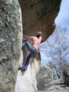 Fontainebleau - Les Trois Pignons (La Roche aux Sabots)