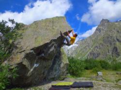 Philippe  dans Australia 6c Stäfeli / Engelberg