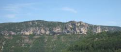 Vue des secteurs orientés ouest / Les Gorges de la Dourbie (Le Boffi)